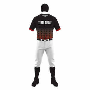 Uniformes de baseball en polyester sur mesure à bas prix Nouvelle arrivée Uniforme de baseball extensible fabriqué par des professionnels - Product Image 4