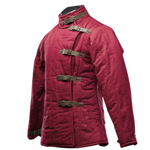 Abrigo Medieval de Gambeson, Chaqueta Histórica de Algodón Acolchada Gruesa, Armadura de Manga Completa, Disfraz Vikingo, Chaqueta de Festival Cosplay - Product Image 2