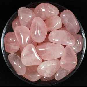 Las mejores piedras caídas de cuarzo rosa Natural, cristales curativos pulidos, Feng Shui tallados para la fabricación de joyas Reiki y la decoración del hogar - Product Image 3