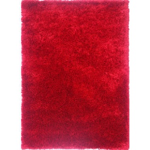 Tapis Shaggy en Polyester Rouge par Rizz International Tufted Technique pour la maison Cuisine Acheter Tapis Rouge Tapis Dhurries au meilleur prix - Product Image 3