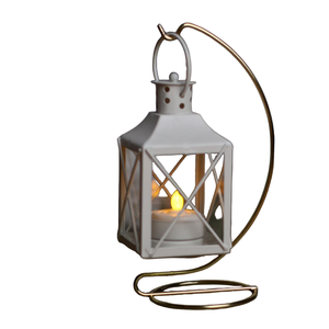 Modern Elegant Metal Moorish Lantern Indoor <b>Outdoor</b> Tabletop <b>Candle</b> <b>Holders</b> Stylish Home Decorative Hanging Supplies - Product Image 1