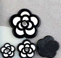 Mini 3D Rose Fleur Flatback Résine Cabochon Nail Art Manucure Décoration DIY Charmes Téléphone Cas