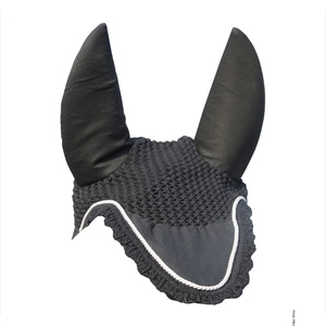 ผ้าคลุมหน้าม้าผ้าตาข่ายแบบปรับแต่งได้ผ้าคลุมหน้าม้าขี่ม้า - Product Image 1