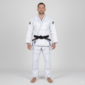 Kimono negro de Jiu Jitsu Gi brasileño de alta calidad con costura de contraste, equipo de entrenamiento de artes marciales, uniforme de artes marciales - Product Image 2
