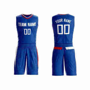 Uniforme de basket-ball en maille réversible personnalisé pour hommes, vêtements de basket-ball pour la pratique en gros, uniformes de basket-ball européens - Product Image 2
