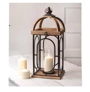 Hot Selling Stainless Metal Powder Coated Metal & Glass <b>Candle</b> <b>Lantern</b> for Home Christmas Ramadan Eid Decorative Gifted <b>Lanterns</b> - Product Image 3