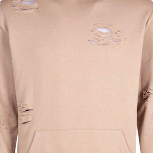 Jersey de algodón con capucha desgastada para hombre, de alta calidad, básico, mezcla de algodón, sudaderas con capucha desgastadas de alta calidad para hombre - Product Image 4