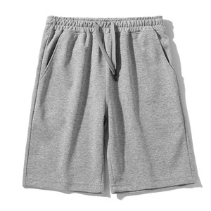 Short de course d'été pour hommes Pantalon court de sport de jogging décontracté Couleur solide Cordon de serrage Short de sport de basket-ball ample - Product Image 3