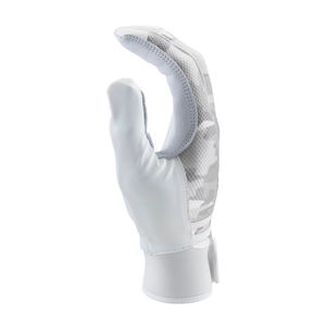 Gants de frappe de baseball de haute qualité pour hommes avec logo personnalisé en cuir durable pour la performance et le confort dans les jeux athlétiques - Product Image 4