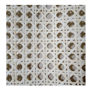 Manufacturer Natural Rattan Raw Material Synthetic Plastic Wicker <b>Cane</b> Mesh Webbing Roll For Outdoor Furniture From Vietnam - Product Image 4