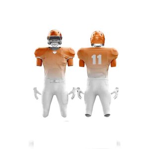 Nouveaux uniformes de football américain imprimés par sublimation, ensembles d'uniformes sportifs très tendance avec nom de club personnalisé - Product Image 1