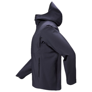 Chaqueta Personalizada para Hombre, Estilo Vintage, con Capucha y Cuello Alto, Transpirable, de Mezclilla, Resistente al Agua, con Estampado Reflectante, 100% - Product Image 5