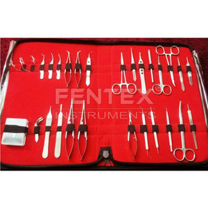 Kit de micro chirurgie ophtalmique vétérinaire 28 pièces - Product Image 1