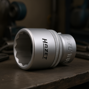 Hazet 3/4'' Short <b>12</b>-<b>Point</b> Metric Square <b>Socket</b> - Product Image 3