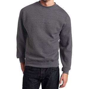 Nueva tendencia personalizada letra impresa gráfico cuello redondo gráfico sudadera hombres Sudadera con capucha algodón cuello redondo sudadera OEM - Product Image 5