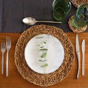 Handwoven <b>Seagrass</b> Round <b>Placemat</b> Tableware Party Decor Kitchen Supplies Wholesale Nice Price From Vietnam - Product Image 3