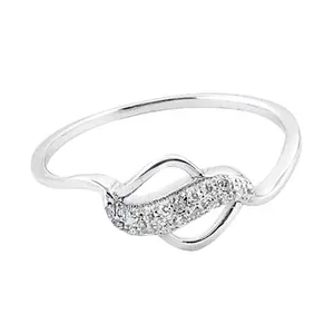 Bague en argent 925 plaqué or 14 carats avec zircone cubique, coupe émeraude, motif géométrique, style romantique, cadeau de promesse pour femme - Product Image 2