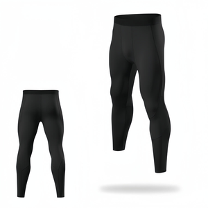 <b>Men's</b> <b>Compression</b> <b>Leggings</b> Multi Color Sports Tights Workout Fitness Pants Gym Base Layer Stretch Athletic Training Wear - Product Image 6