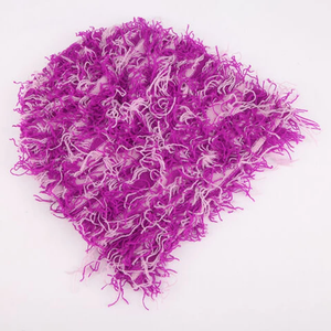 Haute qualité personnalisé à revers floue Mohair tricot bonnet chapeaux chaud hiver Camo en détresse pour hommes femmes-pour pêcheur chasse voyage - Product Image 5