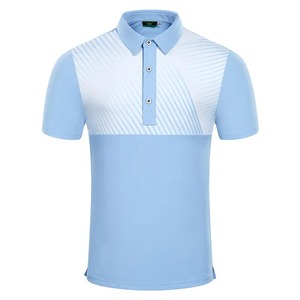 Polo de sport pour hommes, 100% coton, taille Plus, blanc, uni, Golf, taille 14 couleurs, Logo imprimé personnalisé - Product Image 6