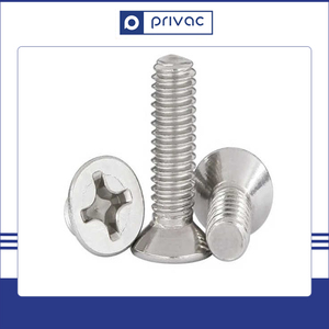 Bu Lông Lõm Chữ Thập Đầu Phẳng Bằng Thép Không Gỉ DIN965 304 316 <span class=keywords><strong>CSK</strong></span> Đầu Chìm Vít Máy Phillips - Product Image 4