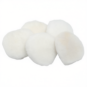 Hazet - Juego de 5 Almohadillas de Piel de Cordero para Pulir y Realzar el Brillo - Product Image 2