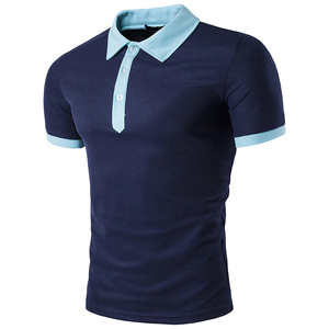 Último estilo de manga corta de secado rápido para hombres para Polos Nueva llegada Precio competitivo Tasa al por mayor Patrón sólido Ropa exterior - Product Image 3
