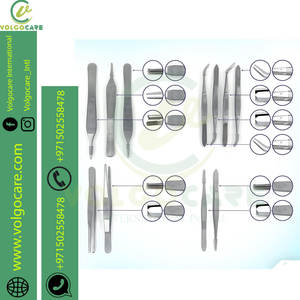 Kit de disección de acero inoxidable de 160 piezas, juego de instrumentos de fórceps manuales, instrumentos de biología de entrenamiento de cirugía veterinaria médica - Product Image 5