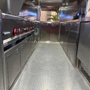 Remolque de Comida Barato de Fábrica, Estilo Clásico Vintage, Camioneta de Comida Móvil con Toldo para Servicio de Comida al Aire Libre - Product Image 2