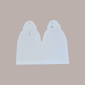 10 Uds. Caja de regalo de cartón blanco para 1kg Panettone suministros de vacaciones de Navidad con gráficos de efecto de cuero 200x200H180mm - Product Image 3