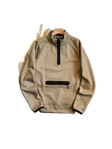 2026 Custom Washed Half-Zip Sweatshirt – Unisex Raglan Sleeve Loose Fit <b>Pullover</b>, Streetwear Sports Hoodie <b>for</b> <b>Men</b> - Product Image 6