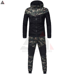 Prix de gros – Survêtement d'hiver décontracté pour homme, personnalisé, de haute qualité, design uni, coupe régulière, 100 % coton molletonné - Product Image 5
