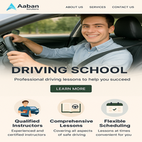 Services de conception de sites web pour écoles de conduite Aaban Solutions - Développement de sites web dynamiques compatibles MAC/OS, site web fiable