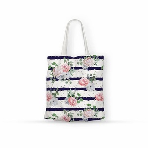 กระเป๋าผ้าแคนวาสแบบมีซิปปิดกันน้ำสำหรับเพื่อนเจ้าสาวทำจากผ้าฝ้ายซับง่าย - Product Image 1