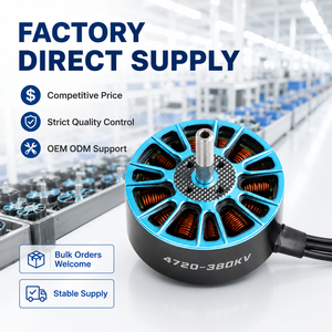 Motor sin Escobillas FPV 4720 380KV de Alto Torque y Largo Alcance para Drones de Carga Pesada y Quadcopters - Product Image 6