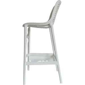 Taburetes de bar para exteriores de grado comercial, plástico PP resistente a la intemperie, 2 opciones de estilo para aplicaciones de cocina, Bar, cafetería - Product Image 2