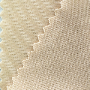 Umwelt freundlich Recycelte <span class=keywords><strong>Polyester</strong></span> Spandex Atmungsaktiv schnell trocknend gestrickt einfach Stoff für T-Shirts Lounge wear - Product Image 1