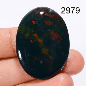 Cabochons de pierre de sang de concepteur de pierre précieuse de guérison de pierre de sang naturelle de qualité supérieure 100% par le grossiste indien aux prix en vrac OEM - Product Image 5