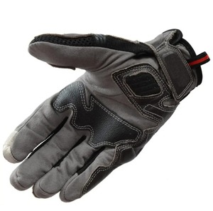 Gants de course de moto ajustables en cuir fabriqués avec compatibilité avec écran tactile Gants de protection élégants pour les cyclistes - Product Image 2