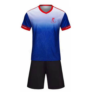 Uniforme de football 100% Polyester vêtements de sport maillot d'équipe uniforme de football uniforme de football de qualité supérieure à vendre - Product Image 1