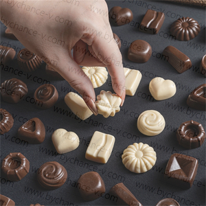 Réplica Realista de Chocolate Falso <span class=keywords><strong>para</strong></span> Diseño de Empaque, Maqueta de Decoración de Cocina, Menú Virtual y Modelos de Referencia <span class=keywords><strong>para</strong></span> Señalización Digital - Product Image 4