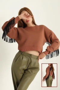 Nueva sudadera de brazo completo de sublimación para mujer, sudadera de mujer recién llegada en diferentes estilos - Product Image 4