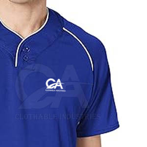 OEM servicio entrenamiento desgaste botón Jersey nuevo diseño botón Jersey bajo precio botón Jersey para la venta - Product Image 5