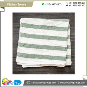 Toallas de cocina de lona 100% algodón de diseño personalizado del mejor proveedor indio del mundo Toalla de cocina de golf - Product Image 2