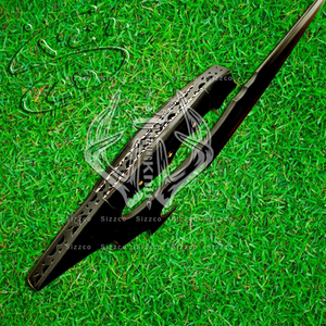 Couteau Bowie en acier D2 enduit de poudre fait à la main personnalisé-Couteau de camping de chasse avec gaine en cuir, poignée ergonomique en corne, cadeau idéal - Product Image 4