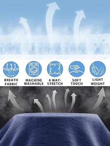 Camiseta sin mangas deportiva para hombre, equipo de entrenamiento transpirable sin mangas diseñado para un mejor flujo de aire y un rendimiento superior en el gimnasio - Product Image 6