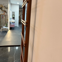 Porte-serviettes mural en métal au design moderne, finition laquée marron, 4 barres, support fixe pour serviettes de salle de bain, solutions de chauffage