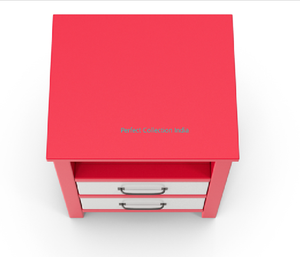 Table de chevet de chambre à coucher minimaliste moderne armoire de rangement tiroirs pliables salon de luxe meubles d'hôtel appartement - Product Image 4