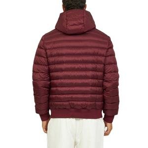 Veste bomber d'hiver chaude pour homme, très vendue, en toile, col montant, logo sur le devant, taille plus, poche passepoilée, fermeture éclair - Product Image 3