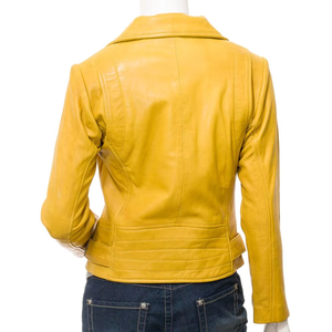 Chaqueta de Cuero PU para Mujer, Ajustada, Estilo Motociclista, Venta al por Mayor, Chaqueta Transpirable para Primavera y Otoño - Product Image 2